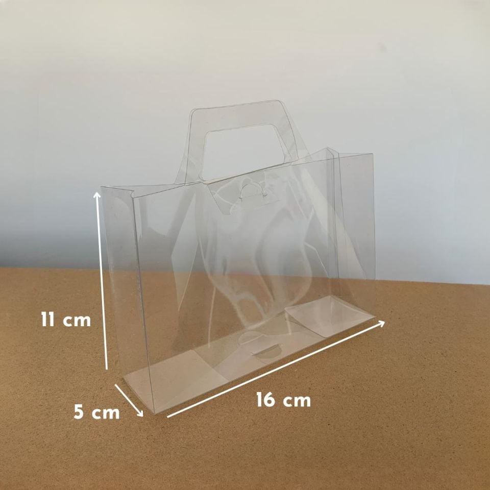 11x16x5 ÖLÇÜLÜ ASETAT ÇANTA