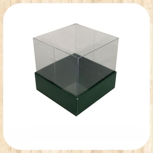 9x9x10 ALTI YEŞİL ÜSTÜ ASETAT KUTU