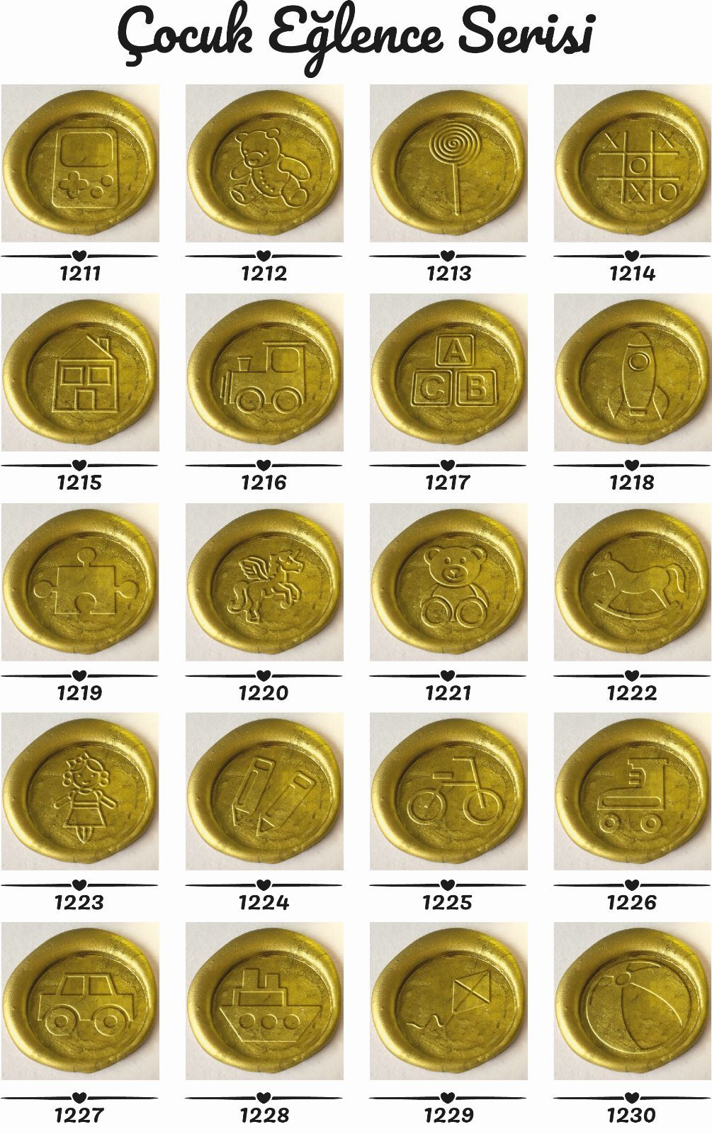 ÇOCUK EĞLENCE SERİSİ MÜHÜR 50'Lİ PAKET