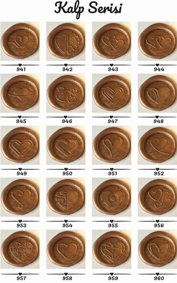 KALP SERİSİ MÜHÜR 50'Lİ PAKET