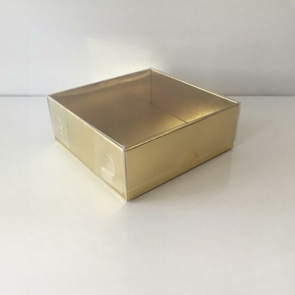 8x8x3 GOLD METALİZE KUTU