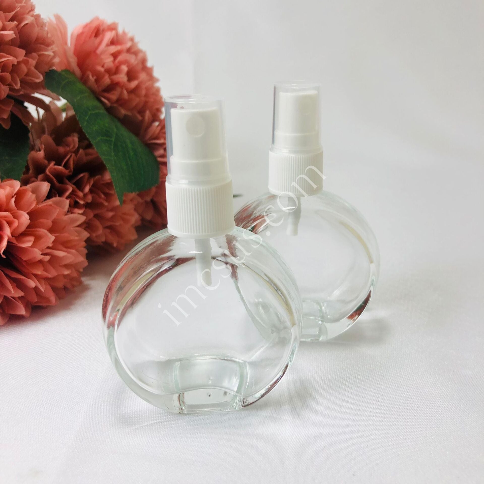 CAM ŞİŞE YUVARLAK ELMA SPREY KAPAK (BTL110)