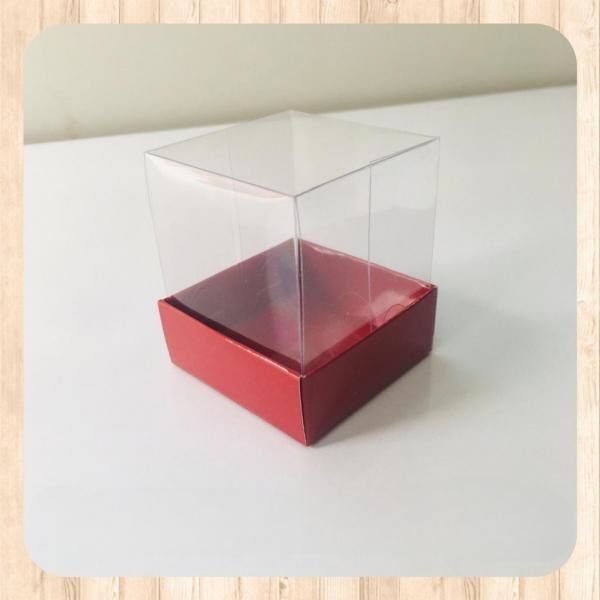 5x5x5 ALTI BORDO KARTON ÜSTÜ ASETAT KUTU