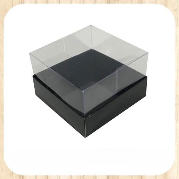 10x10x6 ALTI SİYAH ÜSTÜ ASETAT KUTU