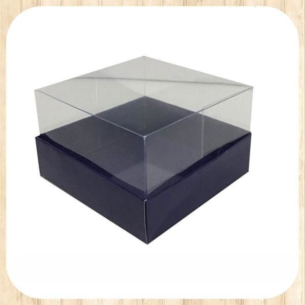10x10x6 ALTI LACİVERT ÜSTÜ ASETAT KUTU