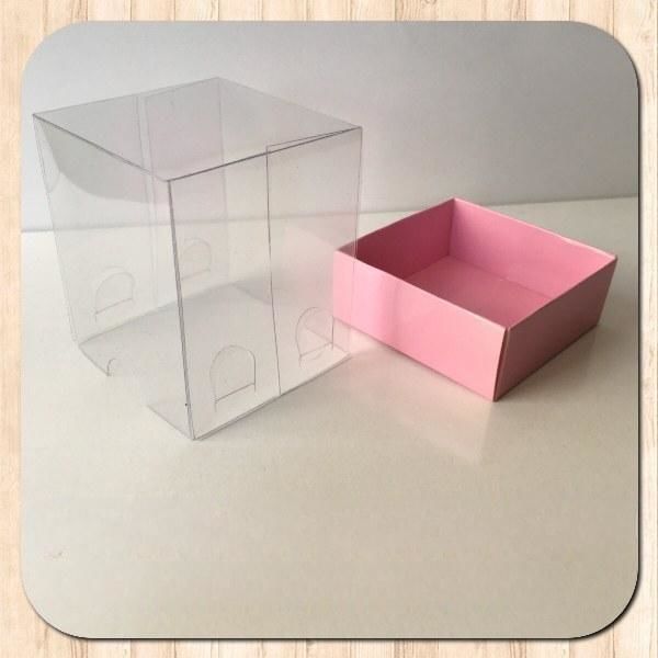 5x5x6 ALTI PEMBE KARTON ÜSTÜ ASETAT KUTU