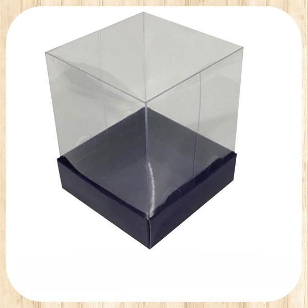 10x10x12 ALTI LACİVERT ÜSTÜ ASETAT KUTU
