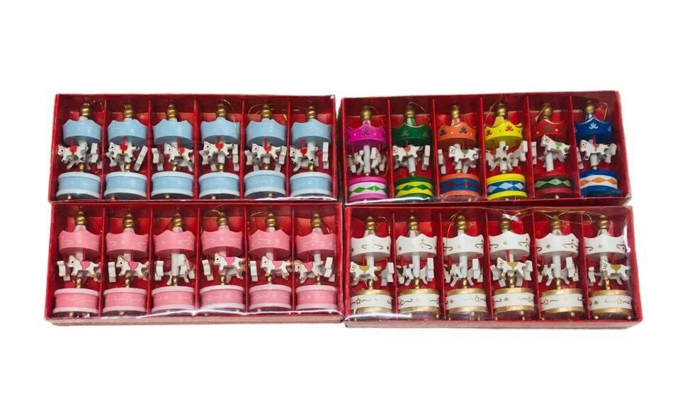 MİNİ ATLI KARINCA SÜS 6'LI PAKET 3,5x8cm