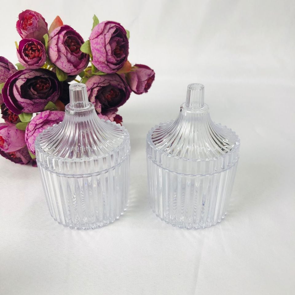 BOŞ TIRTIKLI MİKA ORTA BOY AKRİLİK ŞEKERLİK