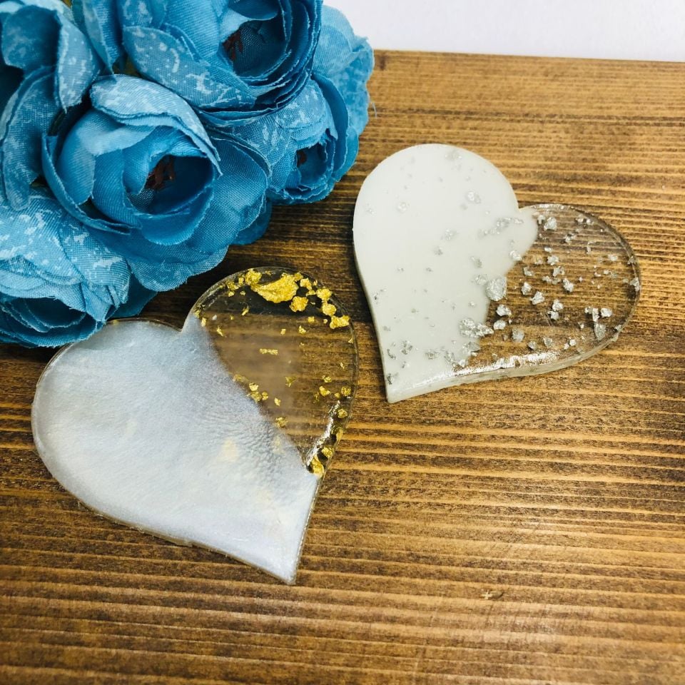 EPOKSİ KARIŞIM MAGNET SİMLİ KALP