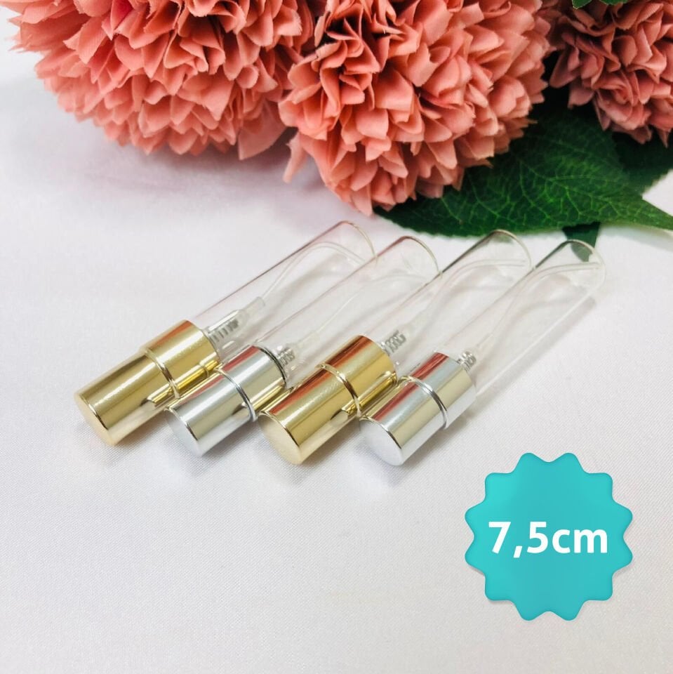 7,5cm PARFÜM ŞİŞESİ SPREY KAPAKLI 5mL