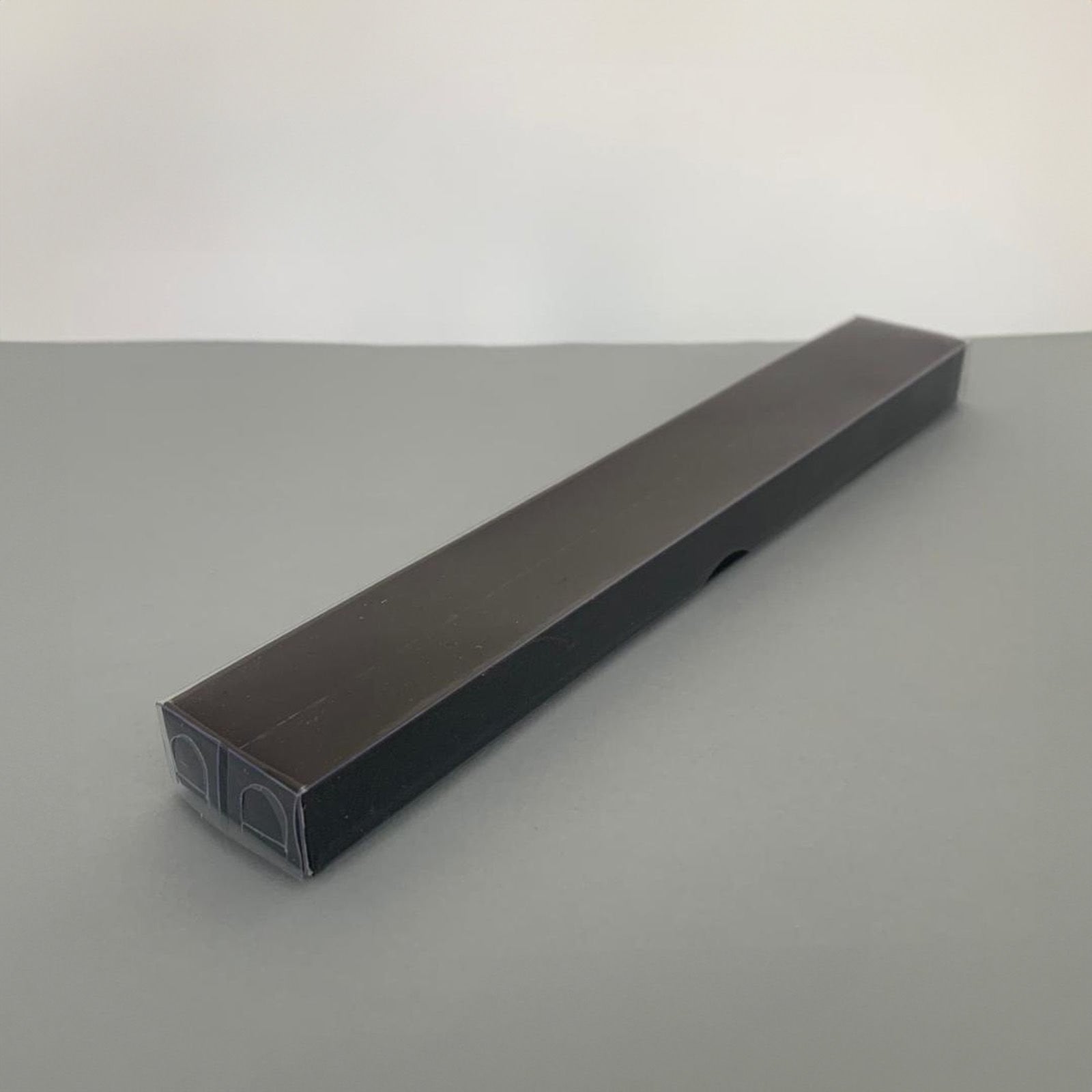 3x20x1,5 ALTI SİYAH KARTON ÜSTÜ ASETAT KUTU