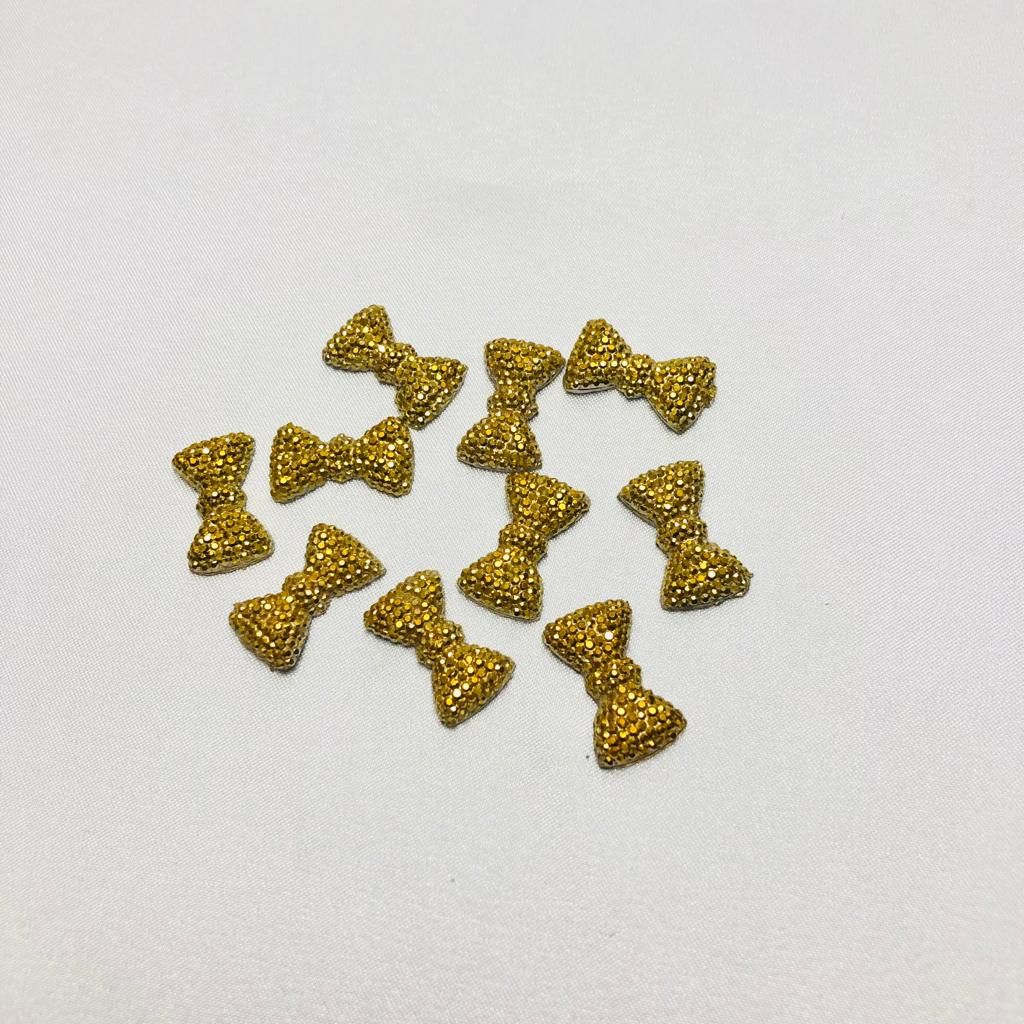 TAŞLI FİYONK 2cm 100 Adet - Gold