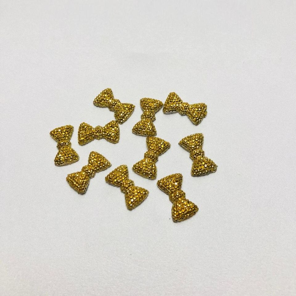 TAŞLI FİYONK 2cm 100 Adet - Gold