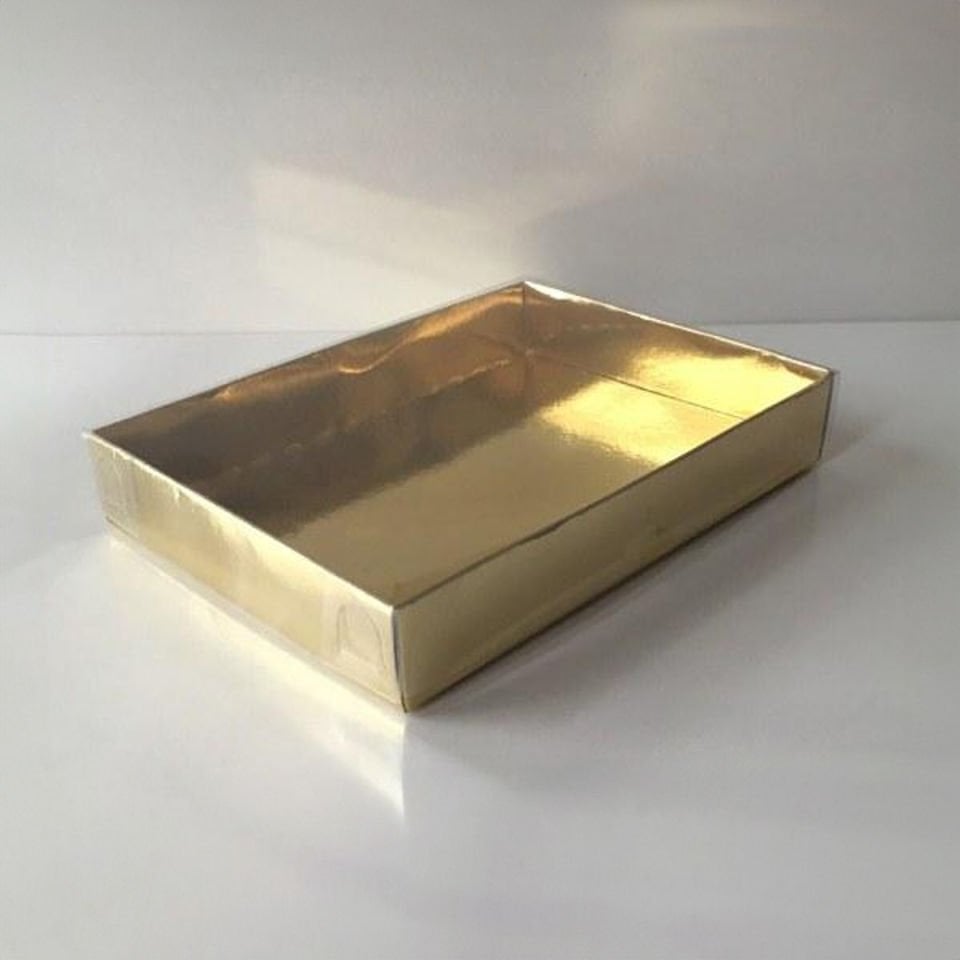 10.5x14.5x2.5 KÜÇÜK YASİN KUTUSU GOLD METALİZE
